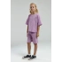KIZ ÇOCUK BERMUDA TAKIM - MAUVE