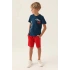 ERKEK ÇOCUK BERMUDA TAKIM - UZAY
