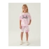 BARBIE KIZ ÇOCUK BERMUDA TAKIM - ORKİDE
