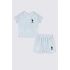 ERKEK BEBEK 2 LI KISA KOL T-SHIRT TAKIM - MAVİ
