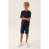 ERKEK ÇOCUK BERMUDA TAKIM - SİYAH