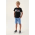 ERKEK ÇOCUK BERMUDA TAKIM - SİYAH