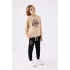 ERKEK ÇOCUK EŞOFMAN TAKIM - BEJ