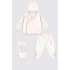 KIZ BEBEK HASTANE ÇIKIŞI 5 LI SET - KREM