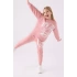 KIZ ÇOCUK EŞOFMAN TAKIM - RETRO PEMBE