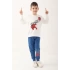 SPIDER-MAN ERKEK ÇOCUK EŞOFMAN TAKIMI - KREM