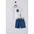 U.S POLO ASSN ERKEK BEBEK 2Lİ TAKIM - Beyaz