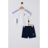 U.S POLO ASSN ERKEK BEBEK 2Lİ TAKIM - BEYAZ/MAVİ