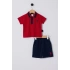 U.S POLO ASSN ERKEK BEBEK 2Lİ TAKIM - KIRMIZI