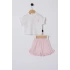 U.S.POLO ASSN. KIZ BEBEK 2Lİ TAKIM - Beyaz