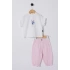 U.S.POLO ASSN. KIZ BEBEK 2Lİ TAKIM - EKRU