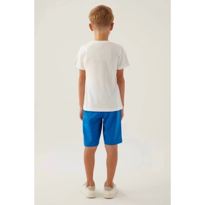 MODERN SONIC ERKEK ÇOCUK BERMUDA TAKIM - KREM