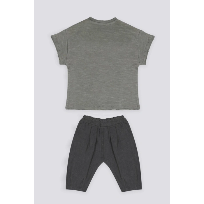 ERKEK BEBEK KISA KOL 2 Lİ TAKIM - HAKİ