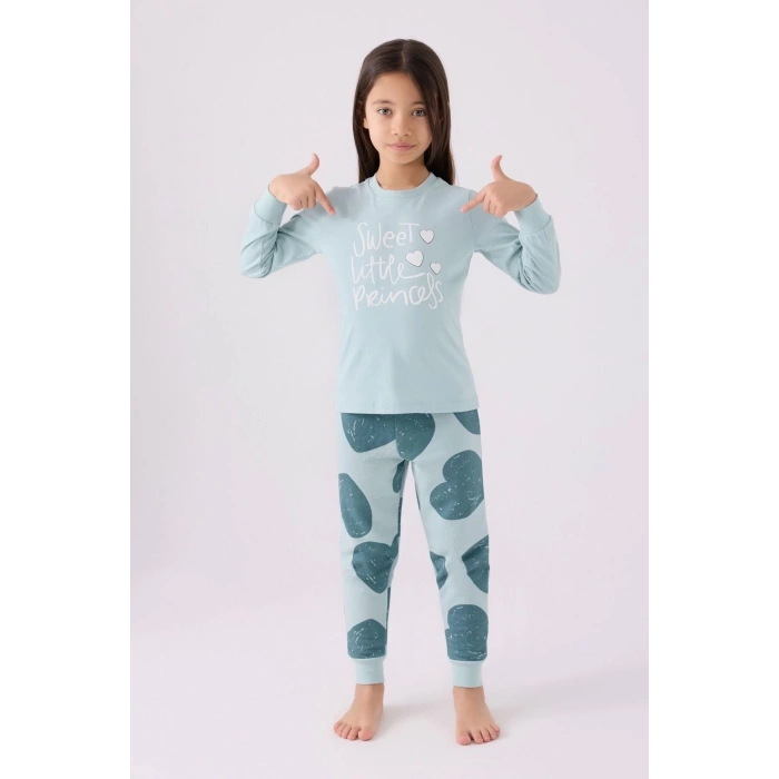 ANNE KIZ İKİLİ TAKIM - SU YEŞİLİ