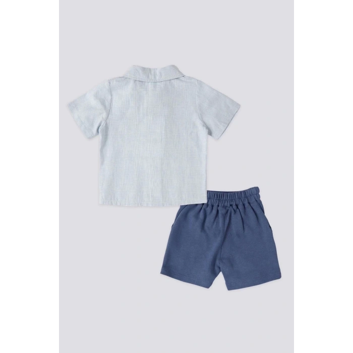 ERKEK BEBEK 2 LI KISA KOL T-SHIRT TAKIM - OKYANUS