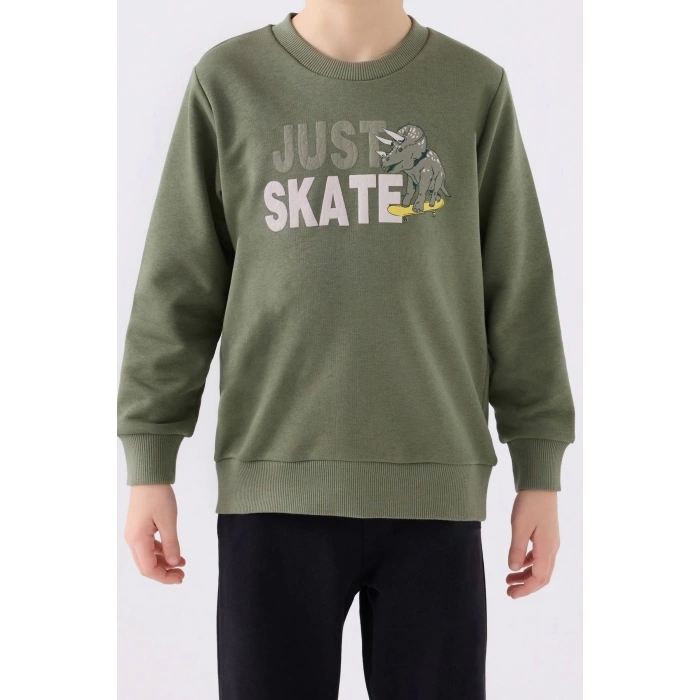 ERKEK ÇOCUK EŞOFMAN TAKIM - HAKİ