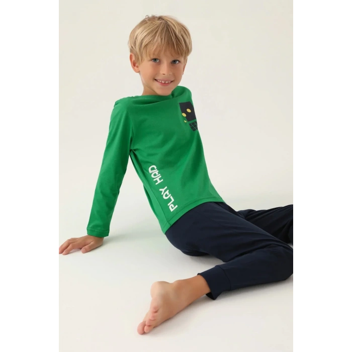 ERKEK ÇOCUK İKİLİ TAKIM - TURUNCU