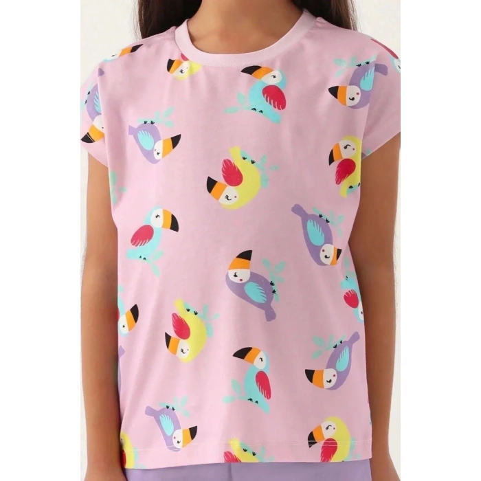 KIZ ÇOCUK KAPRİ TAKIM - ROSE