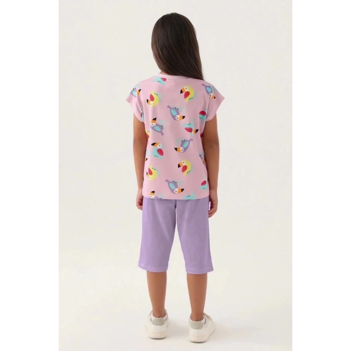 KIZ ÇOCUK KAPRİ TAKIM - ROSE