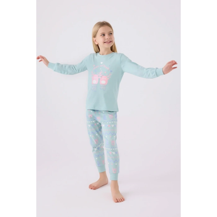 ANNE KIZ İKİLİ TAKIM - SU YEŞİLİ