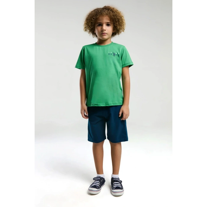 ERKEK GARSON BERMUDA TAKIM - Yeşil