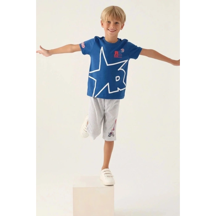ERKEK ÇOCUK KAPRİ TAKIM - COBALT