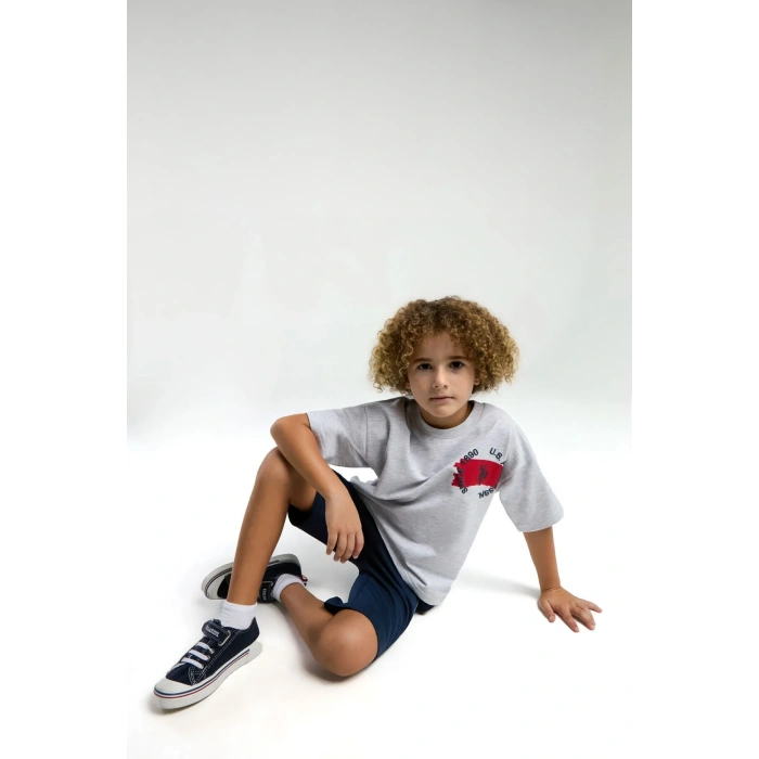 ERKEK GARSON BERMUDA TAKIM - Beyaz