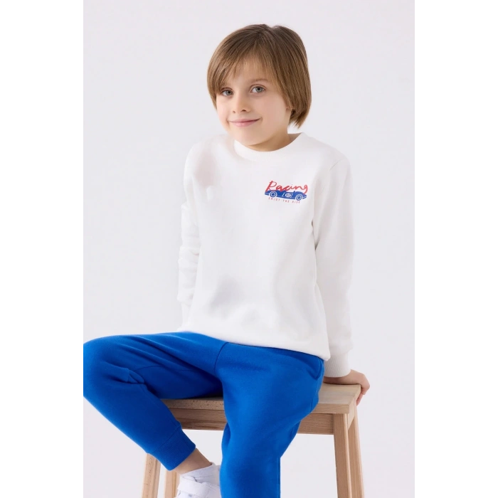 ERKEK ÇOCUK EŞOFMAN TAKIM - KREM