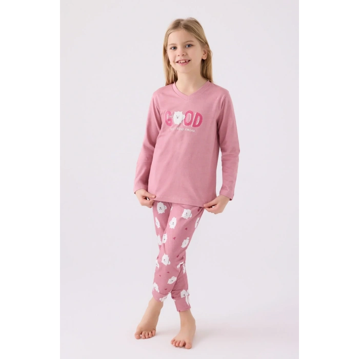 ARNETTA ANNE KIZ İKİLİ TAKIM - KARANFİL