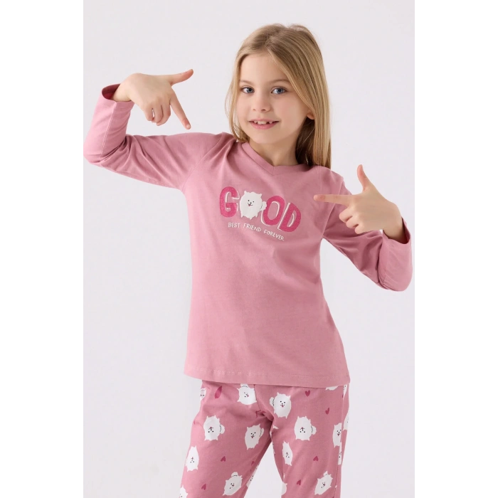 ARNETTA ANNE KIZ İKİLİ TAKIM - KARANFİL