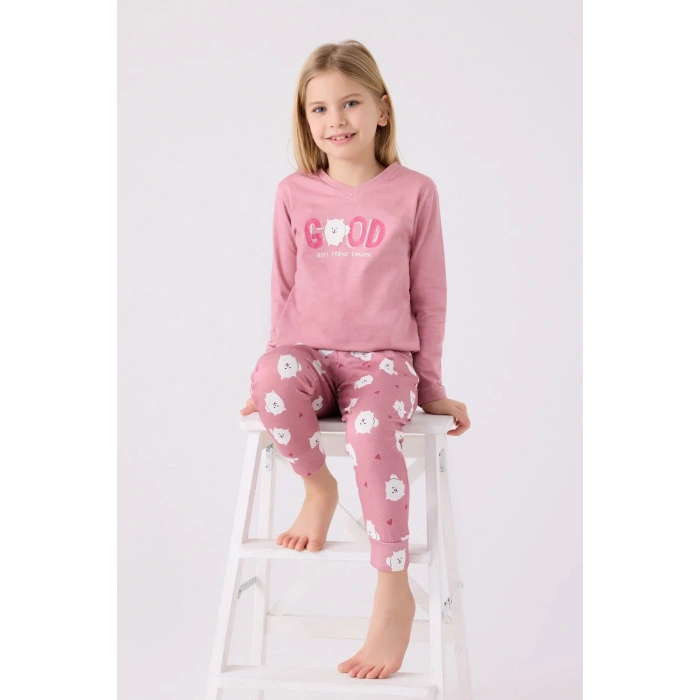 ARNETTA ANNE KIZ İKİLİ TAKIM - KARANFİL