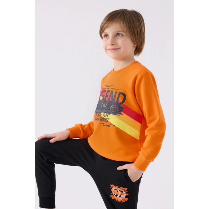 ERKEK ÇOCUK EŞOFMAN TAKIM - TURUNCU