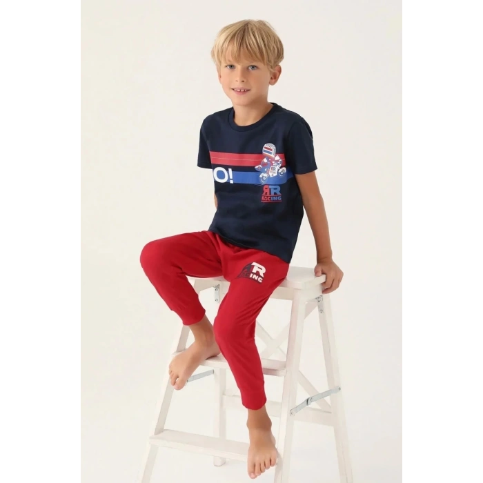 ERKEK ÇOCUK İKİLİ TAKIM - LACİVERT