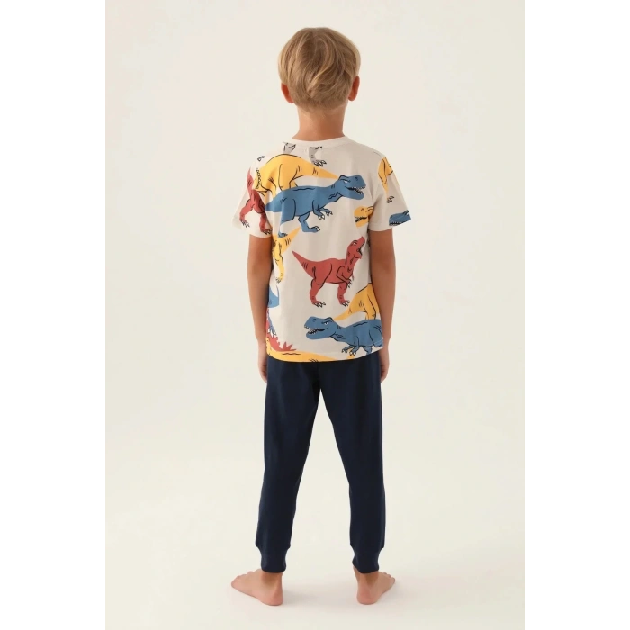 ERKEK ÇOCUK İKİLİ TAKIM - BEJ İNDİGO