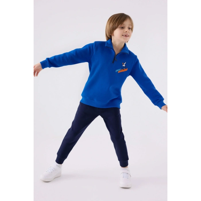 ERKEK ÇOCUK EŞOFMAN TAKIM - COBALT