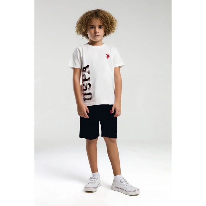 ERKEK GARSON BERMUDA TAKIM - Beyaz