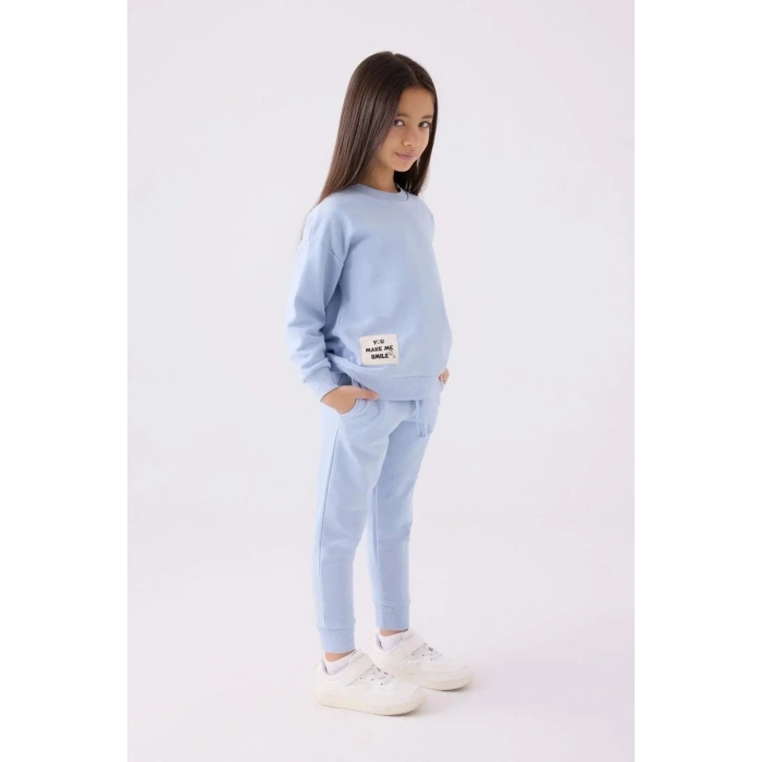 KIZ ÇOCUK EŞOFMAN TAKIM - A.PEMBE