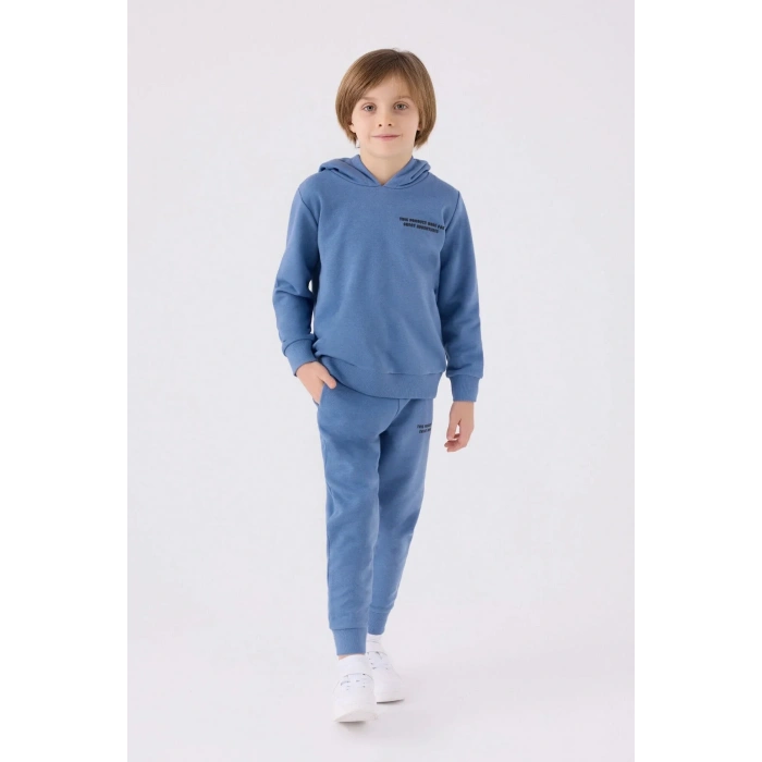 ERKEK ÇOCUK EŞOFMAN TAKIM - MAVİ