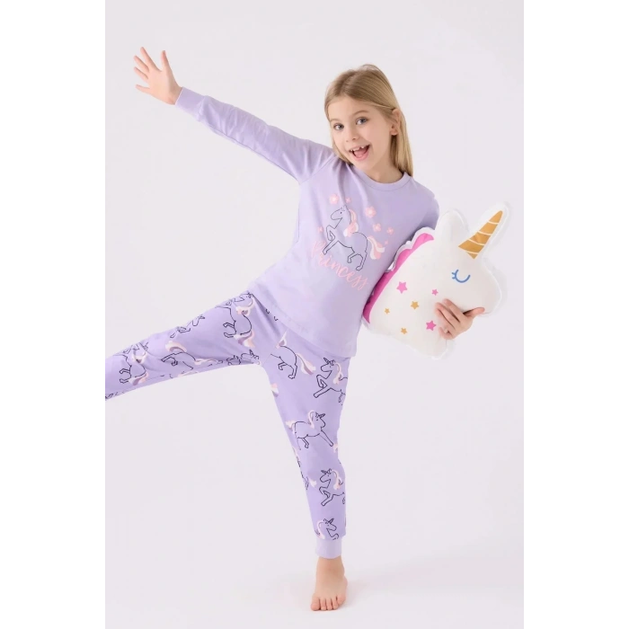 KIZ ÇOCUK İKİLİ TAKIM - KREM