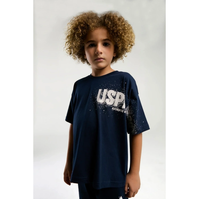 ERKEK ÇOCUK BERMUDA TAKIM - LACİVERT