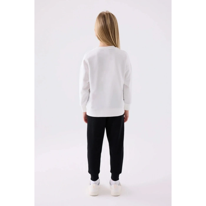 KIZ ÇOCUK EŞOFMAN TAKIM - LİLA