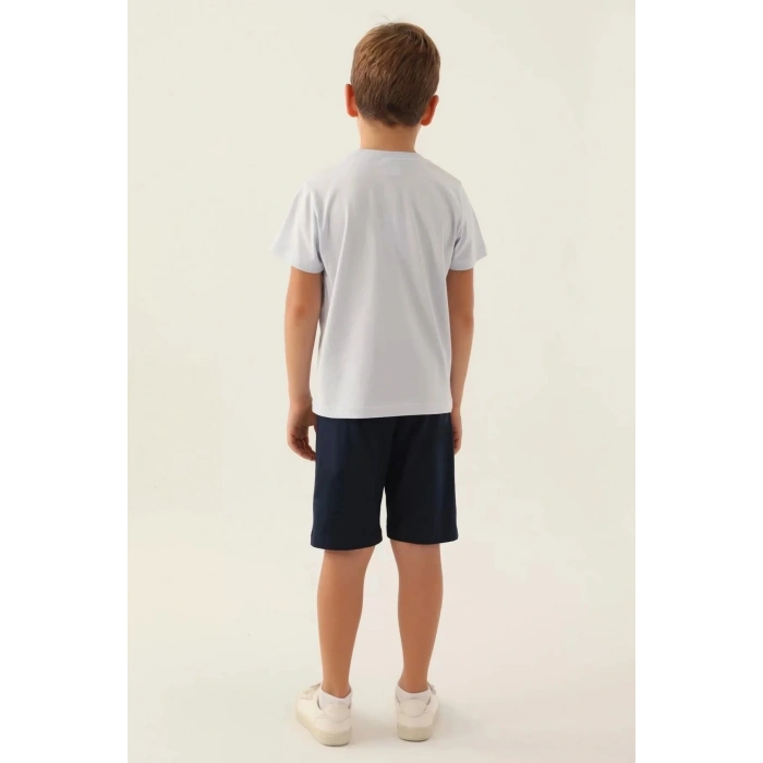 ERKEK ÇOCUK BERMUDA TAKIM - GÖKYÜZÜ