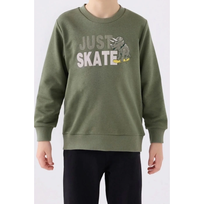 ERKEK ÇOCUK EŞOFMAN TAKIM - HAKİ