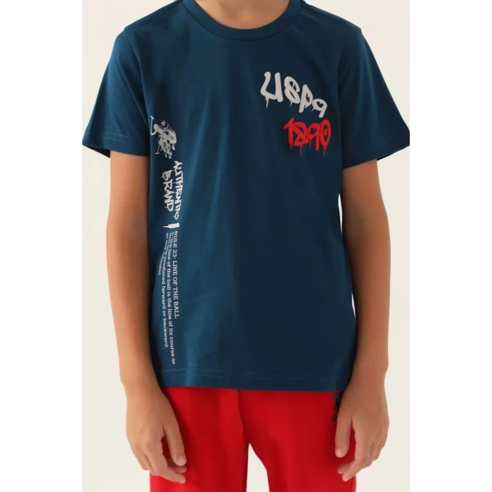 ERKEK ÇOCUK BERMUDA TAKIM - UZAY