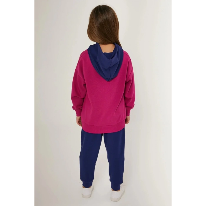 KIZ ÇOCUK EŞOFMAN TAKIM - MÜRDÜM