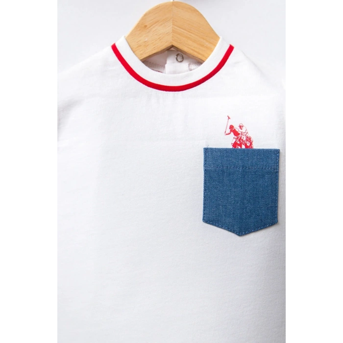 U.S POLO ASSN ERKEK BEBEK 2Lİ TAKIM - Beyaz