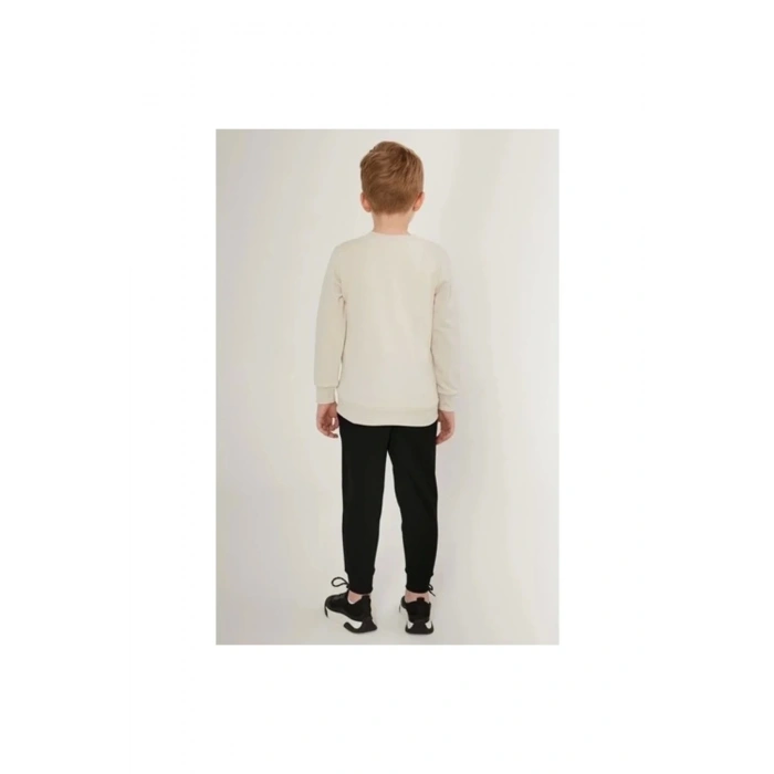 ERKEK ÇOCUK EŞOFMAN TAKIM - BEJ