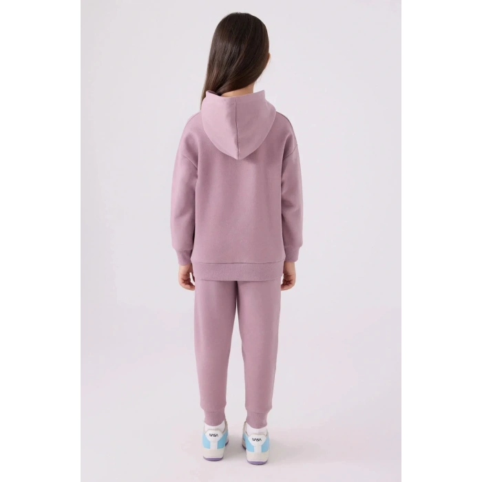 KIZ ÇOCUK EŞOFMAN TAKIM - LEYLAK