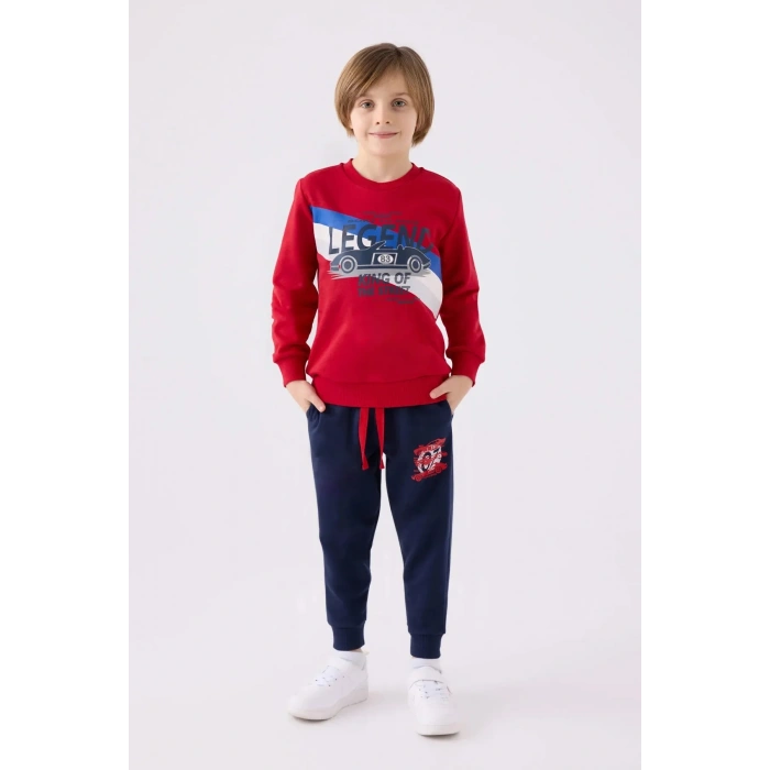 ERKEK ÇOCUK EŞOFMAN TAKIM - KIRMIZI