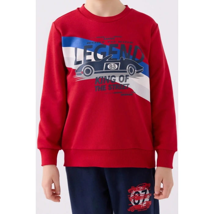 ERKEK ÇOCUK EŞOFMAN TAKIM - KIRMIZI